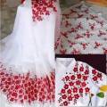 Stylish & fashionable Handprint New Matching best/Coupple Dress/For Men & Women / Saree & Panjabi/ (Combo Set)). 