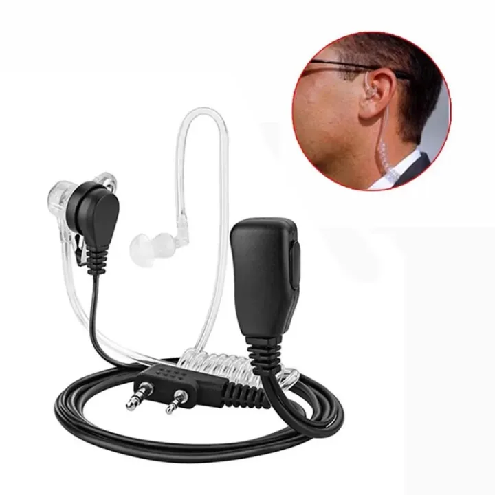 2%20Pin%20PTT%20MIC%20Headset%20Covert%20Acoustic%20Tube%20In-ear%20Earpiece%20For%20Kenwood%20TYT%20Baofeng%20UV-5R%20BF-888S%20CB%20Radio%20Accessories%20-%20Image%205