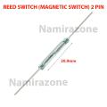 Reed Switch 3.5*20.9mm Magnetic Reed Switch Sensor Normally Open.