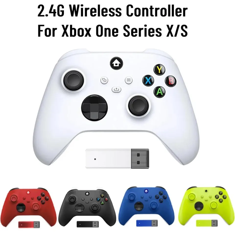 Wireless Gamepad Controller For Xbox One Series X/S Joystick Add Turbo  6-axis Vibration Anti-skid Gamepad for Windows PC