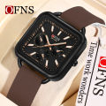 OFNS Business and Leisure Quartz Multi functional Timing Watch Waterproof Night Light Women's Watch NS7503-3.