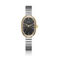 Stainless Steel Strap & Alloy Case Elegant Oval Dial Quartz Dress Wristwatch for Women – Classic Ladies Watch.