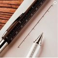 Multifunction Tool Pen, 6 in 1 Tool with Ballpoint Pen, Touch Screen Stylus, Ruler, Spirit Level, Flat-head. 