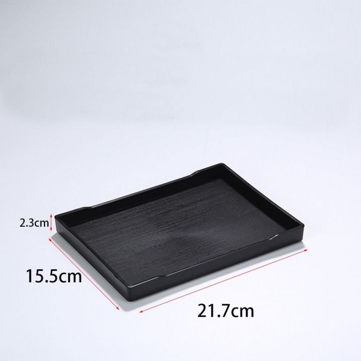 1%20Pcs%20Easy%20To%20Use%20Black%20Large%20Plastic%20Tray%20Rectangle%20Multi-Purpose%20Decorative%20Tray%20Plastic%20Bed%20Table%20Tray%20Kitchen%20-%20Image%203