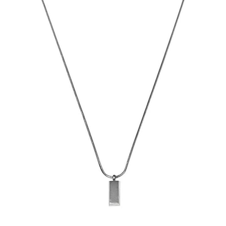 Stainless%20Steel%20Chain%20Necklace%20for%20men%20kwentas%20for%20men%20Friends%20Gift%20Cool%20Women%20Couple%20Necklace%20Snake%20Bone%20Chain%20Silver%20Color%20Bricks%20Sweater%20Chain%20Korean%20Style%20Necklace%20Geometric%20Necklace%20Men%20Necklace%20Clavicle%20Chain%20-%20Image%202