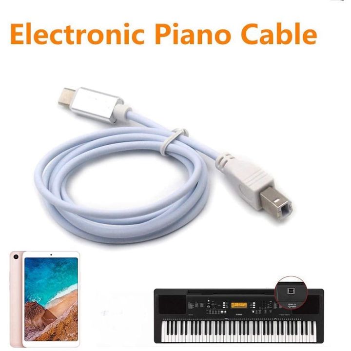 USB%20Type%20B%20Midi%20Cable%20To%20Type%20C%20Connector,%20Adapter%20Cable,%20Piano%20Audio%20Cable%20-%20Image%205