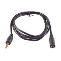 3.5mm stereo male to audio jack female cable for headphone and earphone. 