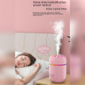 GC Colorful Mini Humidifier With 300ml Water Tank Usb Aroma Essential Oil Diffuser Colorful Night Light. 