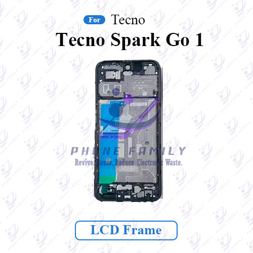 For Tecno Spark Go 1 Front LCD Frame Middle Chassis Housing
