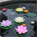 Floating Lotus Leaf Artificial Lotus Leaf Garden Pond Water Pond Tank Flower Decoration Plant Water Lily Leaf. 