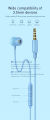 Baseus Encok 3.5 mm Wire Earphone H13 with HiFi Sound Quality.