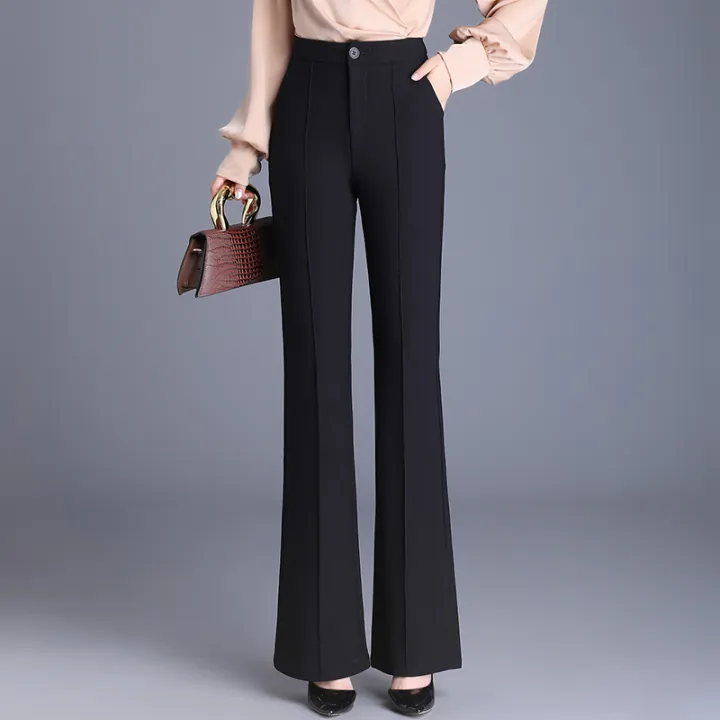 Classic%20Gray%20Women%20Pants%20Office%20Lady%20High%20Waist%20Flare%20Pants%20Casual%20Solid%20Black%20Straight%20Trousers%20Female%20Streetwear%20Clothing%20-%20Image%202