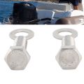 Outboard Water Pump Impeller Screws Water Pump Impeller Repair Kit Hexagonal Head 2PCS Perfect Fit for Replacement. 