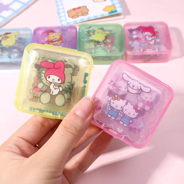 8Pcs/Box%20Waterproof%20Cute%20Cartoon%20Journal%20Stickers%20PET%20Stationery%20Decoration%20Hand%20Account%20Label%20Creative%20Sanrio%20Design%20Stickers%20-%20Image%207