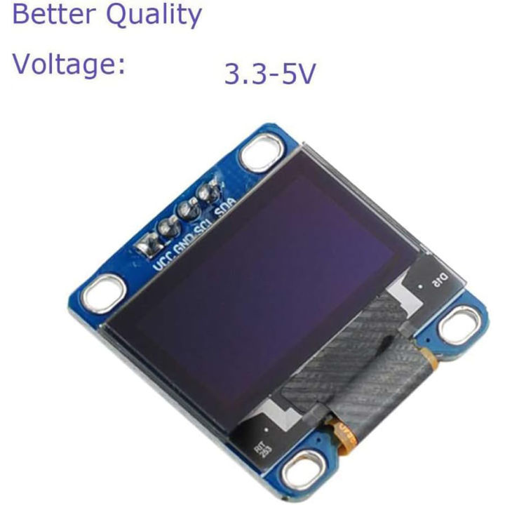 0.96 Inch Blue I2C IIC Serial 128X64 OLED Display Module for Arduino ...