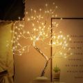 108 LED Spirit Tree Lamp, DIY Artificial Tree Lamp, USB/Battery Touch Switch, Decoration of Children's Room, Bedroom, Living Room, Party, Wedding. 