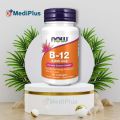 NOW Foods Supplements, Vitamin B-12 5,000 mcg, With Folic Acid, Nervous System Health*, 60 Lozenges. 