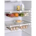 NEW Refrigerator Drawer Plastic Clear Fridge Organizer Slide Under Shelf Drawer Box Rack Holder Kitchen Fruit Food Storage Box. 