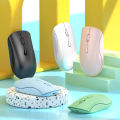 Factory Wholesale Brand New Wireless Mute Mouse Desktop Notebook Photoelectric Gift Bluetooth Charging Wireless Mouse. 