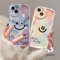 Gradient Dreamy Watercolor Wavy Curved Edge Case For Realme 9i 11 C35 C53 C12 C25 C15 C17 5i 8i 5s 6i 5 7 C11 C51 C17 C55 C25s C30 C25Y C31 C20 C21 C33 C21Y C3 Smile Face Cover.