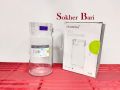 DELISOGA Glass Pitcher Jug. Crystal Clear Glass Water Jug And Juice Jug And Pitcher With Lid..