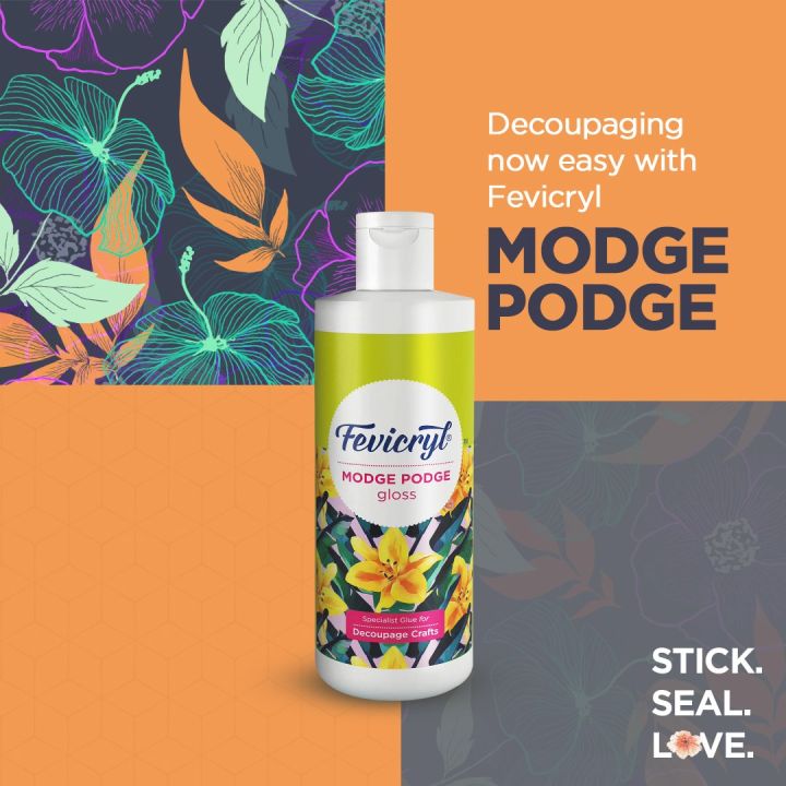 Fevicryl Modge Podge Gloss 120ml