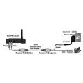 20Pcs(10Pair) POE Splitter POE Switch POE Cable Adapter Tape Screened 5V 12V 24V 48V Power Supply Cable 5.5X2.1mm.