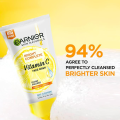 Garnier Bright Complete Vitamin C Face wash for Clear Dullness.