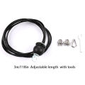 Gym Cable Wire Rope Heavy Duty Steel Replacement Part For Home Gym Fitness Cable. 