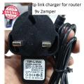 DC 12V 1A AC Adapter Charger Power Supply - Black uk Plug.