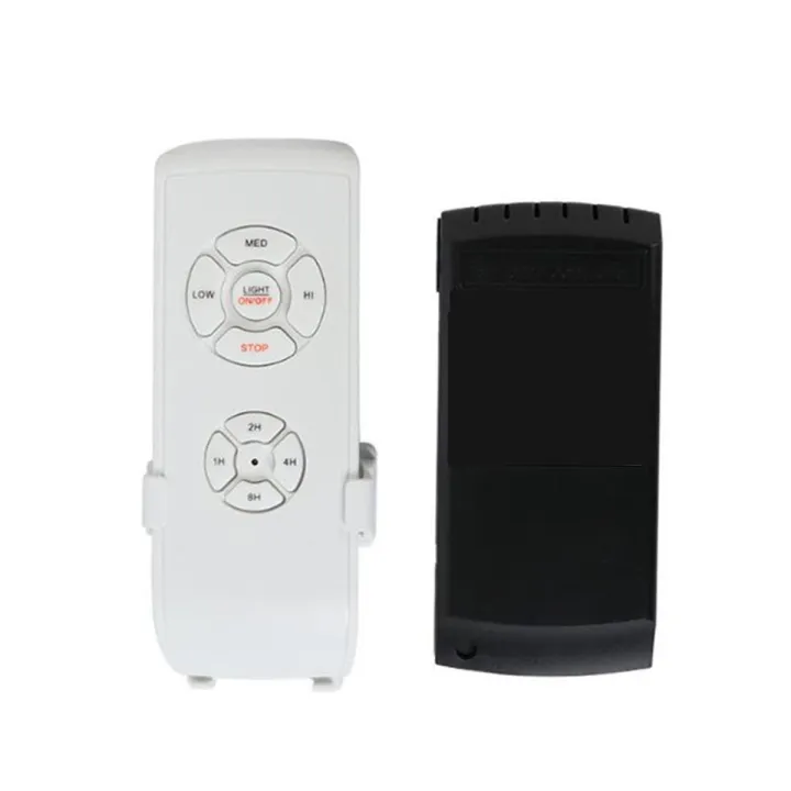 HAOEN Ceiling Fan Remote Control Kit, Small Size Universal Ceiling Fans Light Remote, Speed, Light & Timing Wireless Control