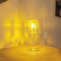 Children's DIY handmade cream glue crystal small table lamp material package painting set creative girl toys. 