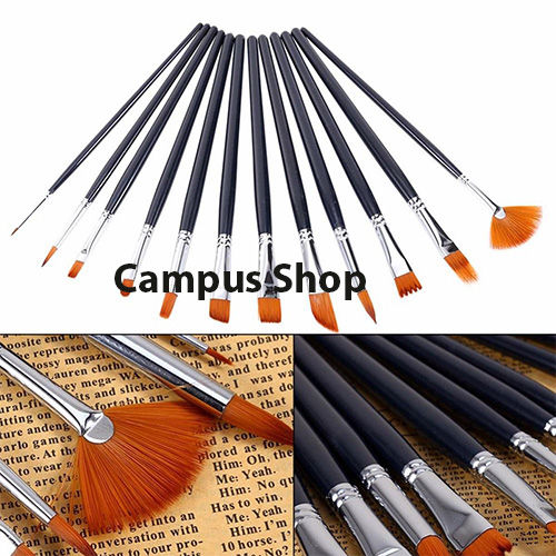 12pcs%20Artist%20Paint%20Brush%20Set%20Watercolour%20Acrylic%20Nylon%20Hair%20Painting%20Supply%20-%20Image%205