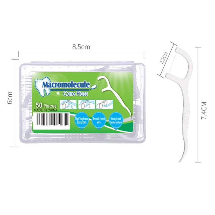 Procare%20Macromolecule%20Dental%20Floss%20Pick%20Toothpick%20Inner%20dental%20Cleaner%20Tooth%20Picks-50%20pcs%20-%20Image%203