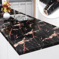 120cmx60cm - marble pattern self-adhesive wallpaper decoration cabinet countertop waterproof wall sticker ( 4x2 ft. ).