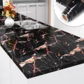 Self Adhesive ( 10 SQF ) Furniture Wrap Wallpaper Wall Sticker Water Proof Toilet Bath Room Contact Paper Furniture Kitchen Cabinet Table Top Wrap Decal Vinyl - Sticker - Sticker. 