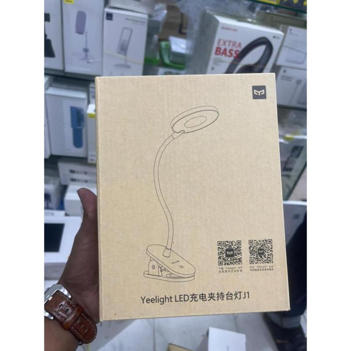 Xiaomi yeelight LED J1 Clip Lamp 5V 5W Table Lamp 360° Adjustable Dimming Clip-On USB Desk Eye Protection for Bedroom Night Lamp