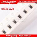 100PCS 0805 SMD Resistor 1% 47K Ohm 4702 473 47.0Kohm.