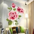 【Cathery Baby Store】Rose Flower Wall Removable Decal Home Room Art Decoration.