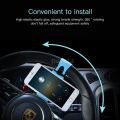 Car Phone Holder Mounted On Steering Wheel Cradle Smart Mobile Phone Clip Mount Holder Car Accessories Interior.