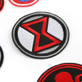 Embroidery calibrated to do Iron Man Marvel Spider-Man cartoon clothing accessories embroidery cloth patch stickers affixed.