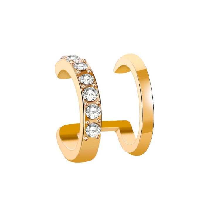 Fashion%20Double%20C%20Earrings%20Female%20Accessries%20No%20Pierced%20Ears%201Pc%20Simple%20Chic%20Earing%20Clip%20-%20Image%206