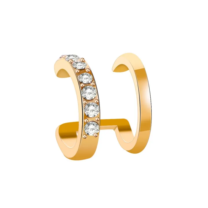 Fashion%20Double%20C%20Earrings%20Female%20Accessries%20No%20Pierced%20Ears%201Pc%20Simple%20Chic%20Earing%20Clip%20-%20Image%206