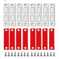 Ethereon Filing Cabinet Magnetic Lock Ultra-thin Cabinet Door Magnets Easy Install Self-adhesive Furniture Cupboard Closure Latch Door Stopper. 