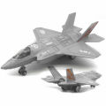 【Toy life hall】Large Pull Back F-35 Fighter Model LED Airplane Toy Gift. 