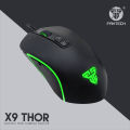 FANTECH X9 THOR Professional Wired Gaming Mouse Adjustable 4800 DPI Optical Cable Mouse For FPS LOL Mouse Gamer USB Mouse Mice. 