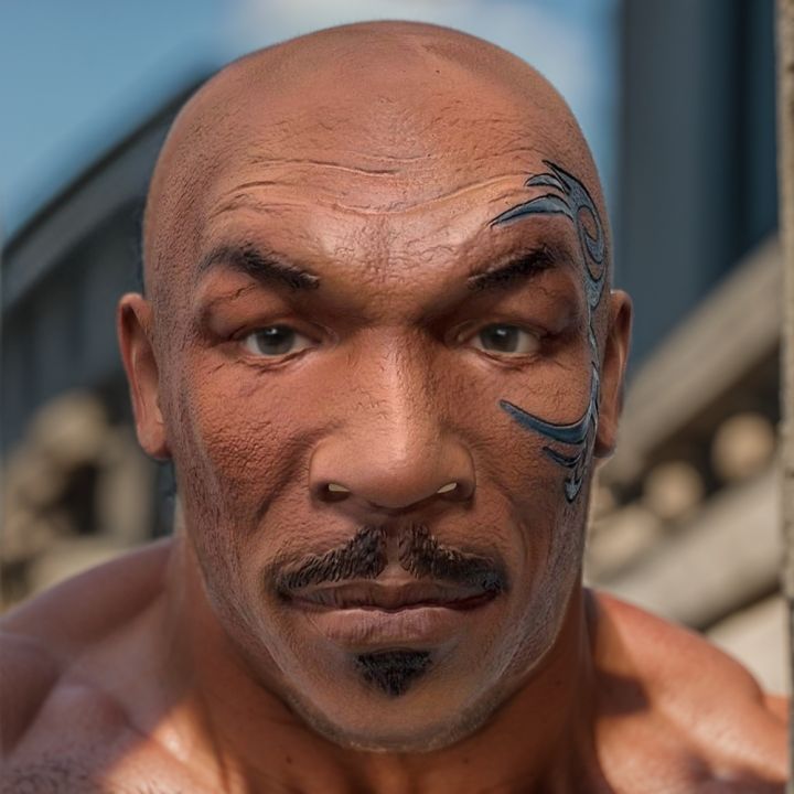 1PC Mike Tyson Masks for Men Boxing Champion Man Adult Masquerade Role Play Carnaval Party Celebrity Costume Cosplay Latex Mask