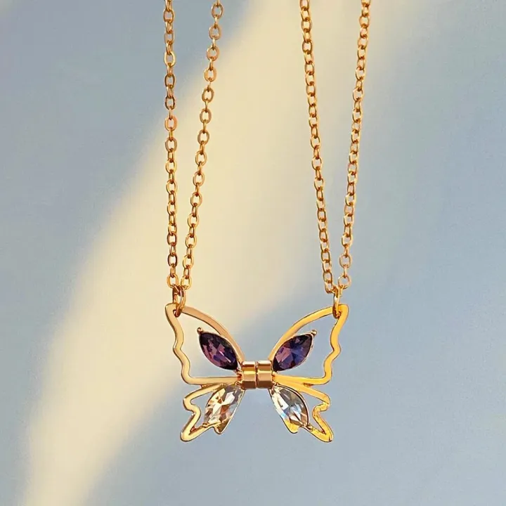 Fashion%20Romantic%20Magnetic%20Couple%20Necklaces%20Zirconia%20Hollow%20Butterfly%20Pendant%20Collarbone%20Chain%20Charm%20Necklace%20for%20Women%20BBF%20Jewelry%20Gifts%20Qoddess%20-%20Image%203