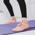 Indoor Sports Shoes Men's Treadmill Couple's Fitness Shoes Breathable Skipping Rope Training Shoes Yoga Shoes Female Aerobics.