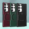 For Samsung Magsafe Case-Luxury Shockproof For Magnetic Case For Galaxy S23/S23 Plus/S23Ultra Magnetic Magsafe Anti -Fall Foreign Trade Case/Cover.